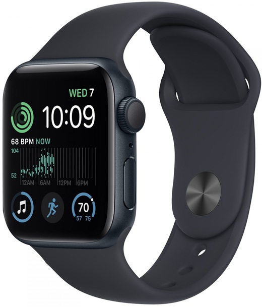 APPLE WATCH SE (GEN 2) 40MM MIDNIGHT AI MID SB M/L CEL EU