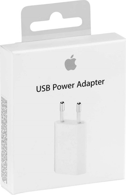 Apple Φορτιστής Χωρίς Καλώδιο με Θύρα USB 5W Power Adapter (MGN13ZM/A) White EU