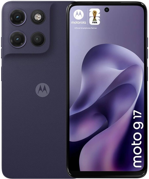 MOTOROLA MOTO G17 256GB ROM/8GB RAM PANTONE EVENING BLUE (MUTED PURPLE) EU