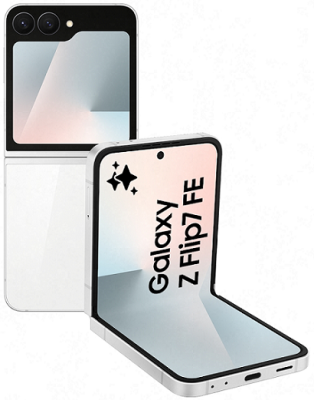 samsunggalaxyzflip7fe5gsmf741bds128gbrom8gbramwhite