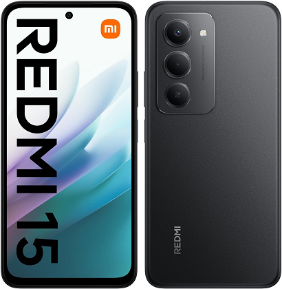 XIAOMI REDMI 15 128GB ROM/6GB RAM MIDNIGHT BLACK EU
