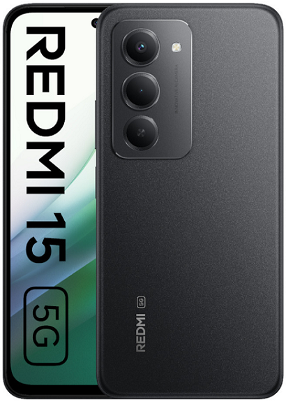 XIAOMI REDMI 15 5G 256GB ROM/8GB RAM MIDNIGHT BLACK EU