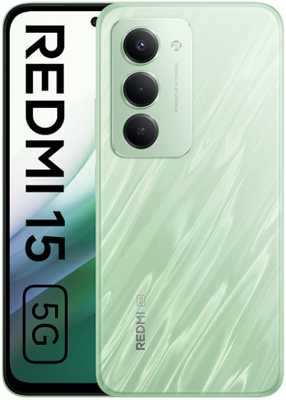 XIAOMI REDMI 15 5G 256GB ROM/8GB RAM RIPPLE GREEN EU
