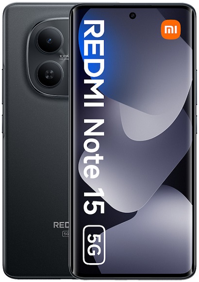 XIAOMI REDMI NOTE 15 5G 256GB ROM/8GB RAM BLACK EU